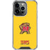 University of Maryland Terps Yellow iPhone 16 Pro Clear Case